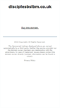 Mobile Screenshot of disciplesbslbm.co.uk